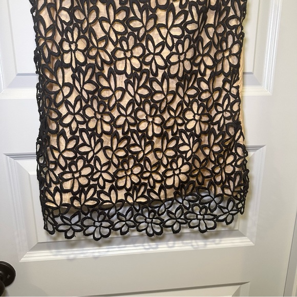 NWT Neiman Marcus For Target Lela Rose Guipure Lace Top size M - Picture 8 of 11